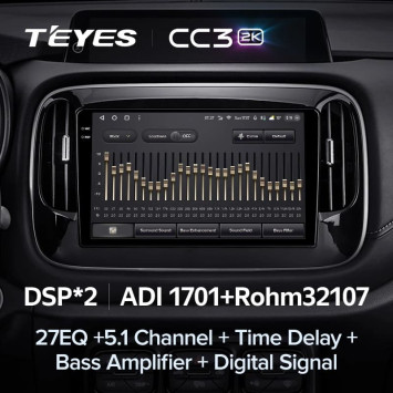 Штатная магнитола Teyes CC3 2K 6/128 GAC Trumpchi GS3 GE3 (2017-2021)
