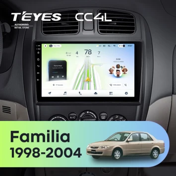 Штатная магнитола Teyes CC4L 6/64 с DTS Mazda Familia (BJ) (1998-2004)