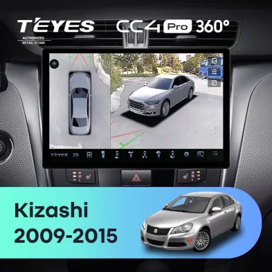 Штатная магнитола Teyes CC4 Pro 360 8/128 Suzuki Kizashi (2009-2015) (13")