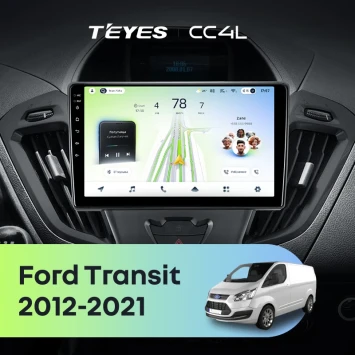 Штатная магнитола Teyes CC4L 6/64 с DTS Ford Transit (2012-2021) F1