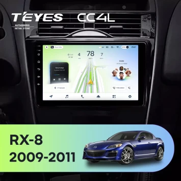 Штатная магнитола Teyes CC4L 6/64 с DTS Mazda RX-8 SE (2009-2011)