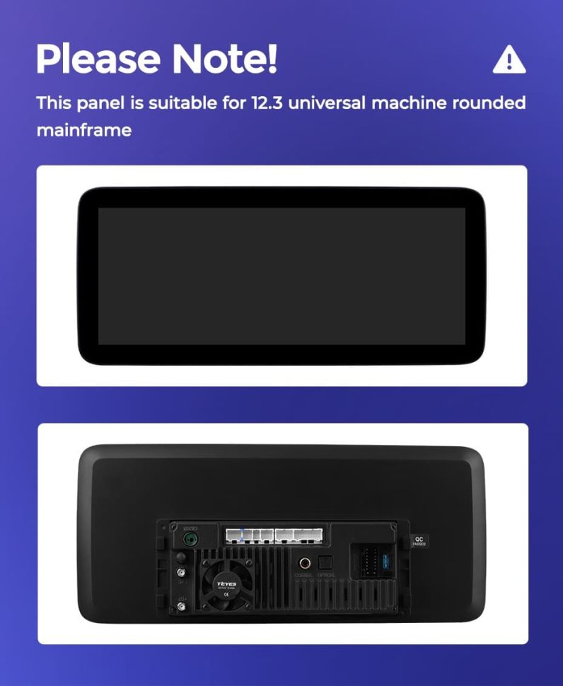 Переходная рамка BMW 3-Series F30 / F31 (NBT) (2011-2020) (12,3") (TY)