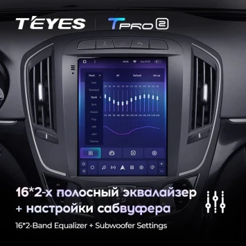 Штатная магнитола Tesla style Teyes TPRO 2 6/128 Opel Insignia 1 рестайлинг (2013-2017)