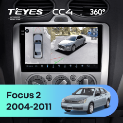 Штатная магнитола Teyes CC4 360 6/64 Ford Focus 2 Mk 2 (2004-2011) F2