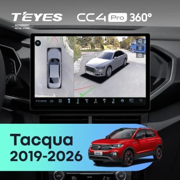Штатная магнитола Teyes CC4 Pro 360 12/256 Volkswagen Tacqua (2019-2026) (13")