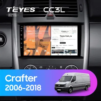 Штатная магнитола Teyes CC3L 4/64 Volkswagen Crafter W906 (2006-2018)