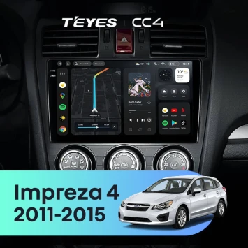 Штатная магнитола Teyes CC4 6/64 Subaru Impreza 4 (2011-2015) Тип-B