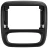 Переходная рамка Renault Trafic 3 (2014-2021) / Opel Vivaro B (2014-2018) (9")