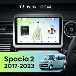 Штатная магнитола Teyes CC4L 6/64 с DTS Suzuki Spacia 2 (2017-2023)