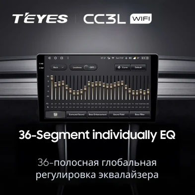 Штатная магнитола Teyes CC3L WiFi 2/32 Chevrolet Aveo 1 T200 (2003-2007)