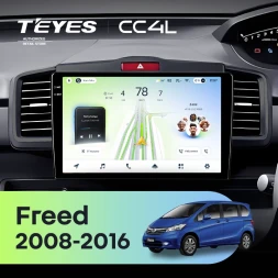 Штатная магнитола Teyes CC4L 6/64 с DTS Honda Freed 1 (2008-2016) F2 Правый руль