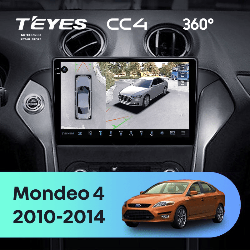 Штатная магнитола Teyes CC4 360 6/64 Ford Mondeo 4 (2011-2014)