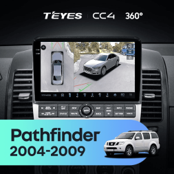 Штатная магнитола Teyes CC4 360 6/64 Nissan Pathfinder R51 (2004-2009) F2