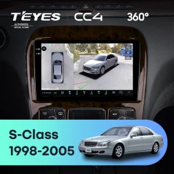 Штатная магнитола Teyes CC4 360 6/64 Mercedes-Benz S-Class W220 VV220 (1998-2005)