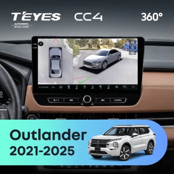 Штатная магнитола Teyes CC4 360 6/64 Mitsubishi Outlander GN0W (2021-2025) F1