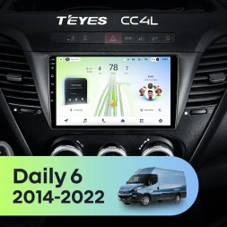 Штатная магнитола Teyes CC4L 6/64 с DTS Iveco Daily 6 (2014-2022)