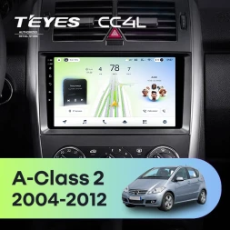Штатная магнитола Teyes CC4L 6/64 с DTS Mercedes-Benz A-Class 2 W169 C169 (2004-2012)