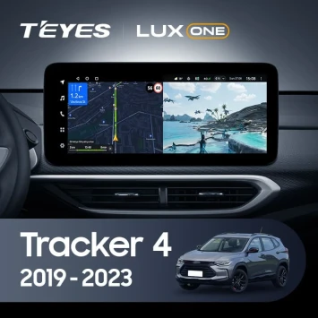 Штатная магнитола Teyes LUX ONE 360 6/128 Chevrolet Tracker 4 (2019-2023) Тип-A