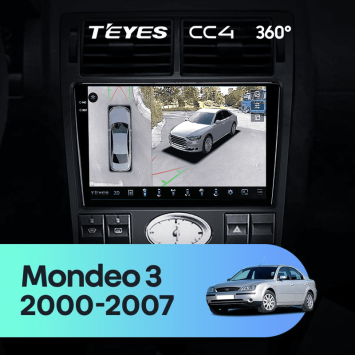 Штатная магнитола Teyes CC4 360 6/64 Ford Mondeo 3 (2000-2007) F1