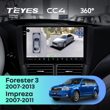 Штатная магнитола Teyes CC4 360 6/64 Subaru Impreza GH GE (2007-2011)