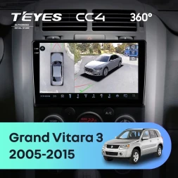 Штатная магнитола Teyes CC4 360 8/128 Suzuki Grand Vitara 3 (2005-2015)