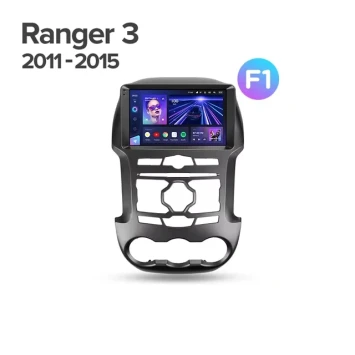 Штатная магнитола Teyes CC3 2K 4/64 Ford Ranger 3 (2011-2015) F1