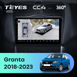 Штатная магнитола Teyes CC4 360 6/64 Lada Granta Cross (2018-2023)