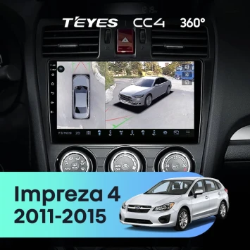 Штатная магнитола Teyes CC4 360 6/64 Subaru Impreza 4 (2011-2015) Тип-A