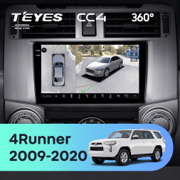 Штатная магнитола Teyes CC4 360 6/64 Toyota 4Runner 5 N280 (2009-2020)