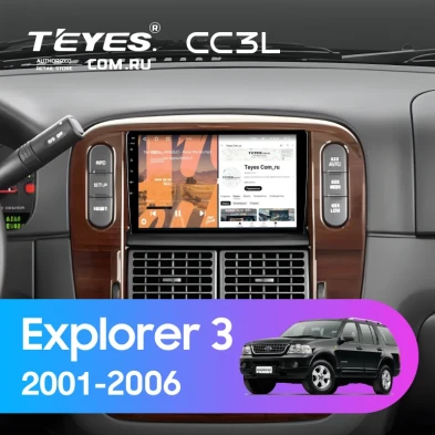 Штатная магнитола Teyes CC3L 4/32 Ford Explorer 3 (2001-2006)