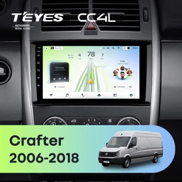 Штатная магнитола Teyes CC4L 6/64 с DTS Volkswagen Crafter W906 (2006-2018)