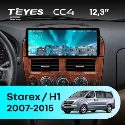 Штатная магнитола Teyes CC4 12.3" 8/128 Hyundai Grand Starex (2007-2015)