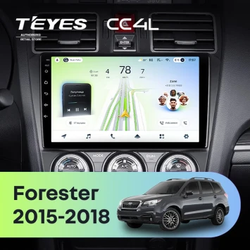 Штатная магнитола Teyes CC4L 4/64 Subaru Forester SJ (2015-2018)