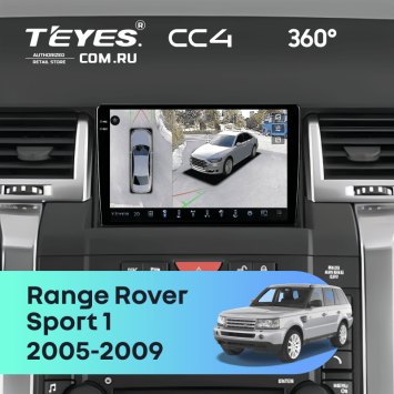 Штатная магнитола Teyes CC4 360 6/64 Land Rover Range Rover Sport 1 (2005-2009)