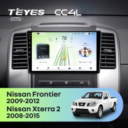 Штатная магнитола Teyes CC4L 6/64 с DTS Nissan Frontier (2009-2012)