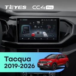 Штатная магнитола Teyes CC4 Pro 8/128 Volkswagen Tacqua (2019-2026)