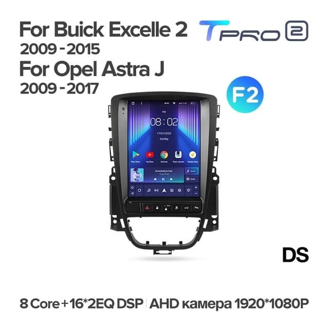 Штатная магнитола Tesla style Teyes TPRO 2 3/32 Buick Excelle 2 (2009-2015) F2