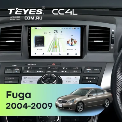 Штатная магнитола Teyes CC4L 6/64 Nissan Fuga (2004-2009) F1