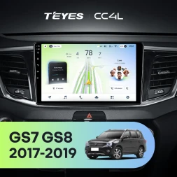 Штатная магнитола Teyes CC4L 6/64 с DTS GAC GS7 GS8 (2017-2019)