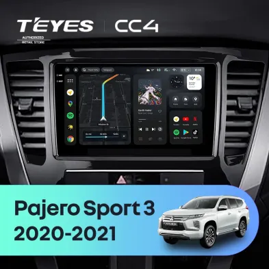 Штатная магнитола Teyes CC4 Pro 360 8/128 Mitsubishi Pajero Sport 3 (2020-2021) (11")