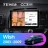 Штатная магнитола Teyes CC3 2K 6/128 Toyota Wish (2003-2009) F1 Правый руль