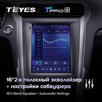Штатная магнитола Tesla style Teyes TPRO 2 6/128 Ford Mondeo 5 (2014-2019)