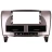 Переходная рамка Lexus RX300 RX330 RX350 RX400H II 2 (2003-2009) / Toyota Harrier XU30 II 2 (2003-2013) Тип-A (12,3")