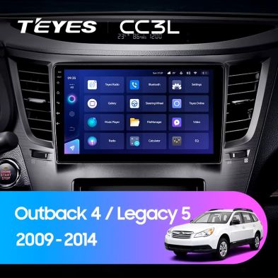 Штатная магнитола Teyes CC3L 4/32 Subaru Legacy 5 (2009-2014)