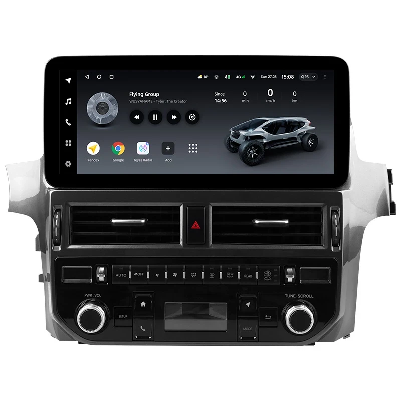 Переходная рамка Lexus GX460 2 J150 (2009-2020) (12,3")