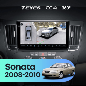 Штатная магнитола Teyes CC4 360 6/64 Hyundai Sonata NF (2008-2010) F1