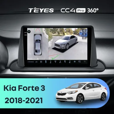 Штатная магнитола Teyes CC4 Pro 360 12/256 Kia Forte 3 (2018-2021)