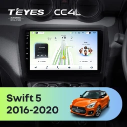 Штатная магнитола Teyes CC4L 6/64 с DTS Suzuki Swift 5 (2016-2020)