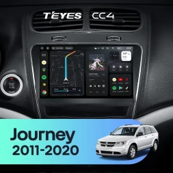 Штатная магнитола Teyes CC4 6/64 Dodge Journey JC (2011-2020)