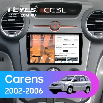 Штатная магнитола Teyes CC3L 4/64 Kia Carens 1 (2002-2006)